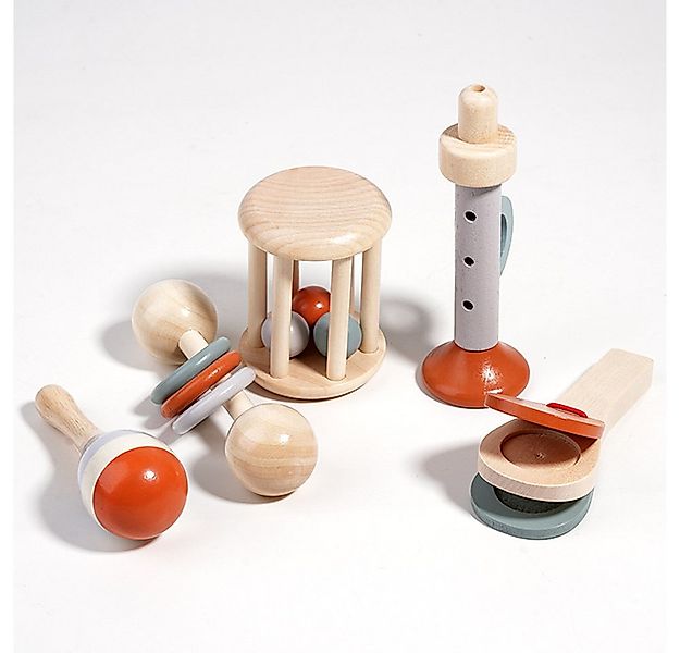 CLTYQ Spielzeug-Musikinstrument Montessori-Spielzeug, Holz-Percussion-Set,K günstig online kaufen