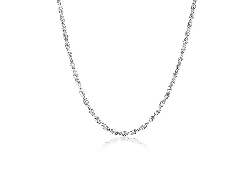 NAHLE Silberkette Singapurkette Collierkettchen 925 Silber Halskette (1-tlg günstig online kaufen