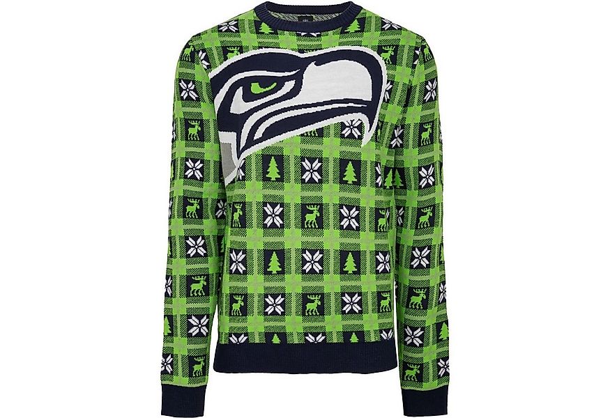 Forever Collectibles Rundhalspullover NFL Ugly XMAS Seattle Seahawks günstig online kaufen