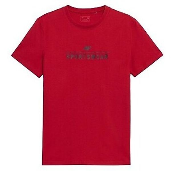 4F  T-Shirt SS23TTSHM539CZERWONY günstig online kaufen