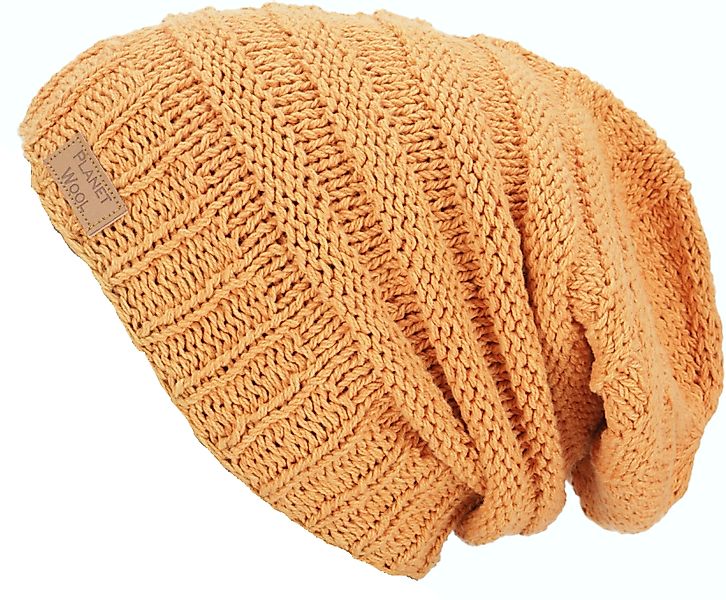 Guru-Shop Strickmütze Baumwoll Beanie, handgestrickte Dread günstig online kaufen