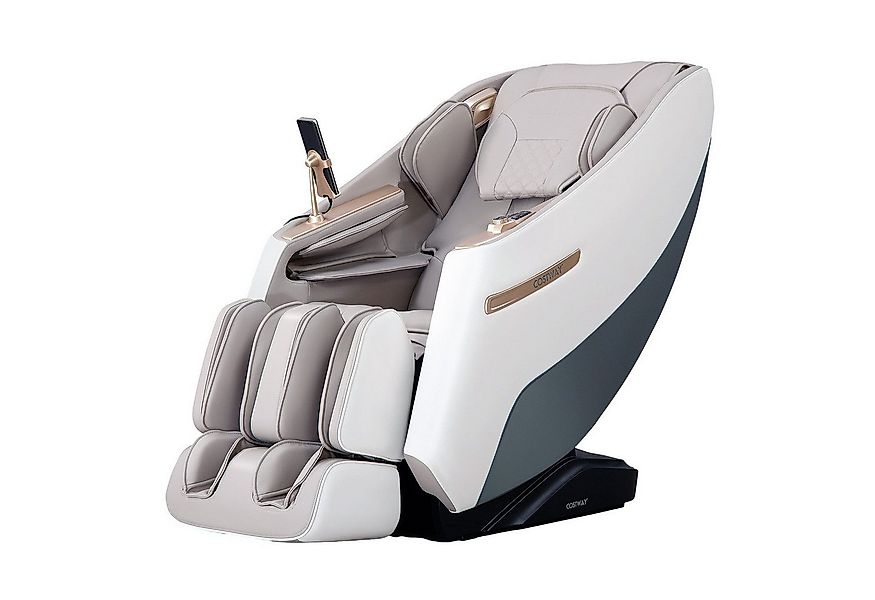 COSTWAY Massagesessel mit Wärme-&Liegefunktion, Bluetooth Zero Gravity günstig online kaufen