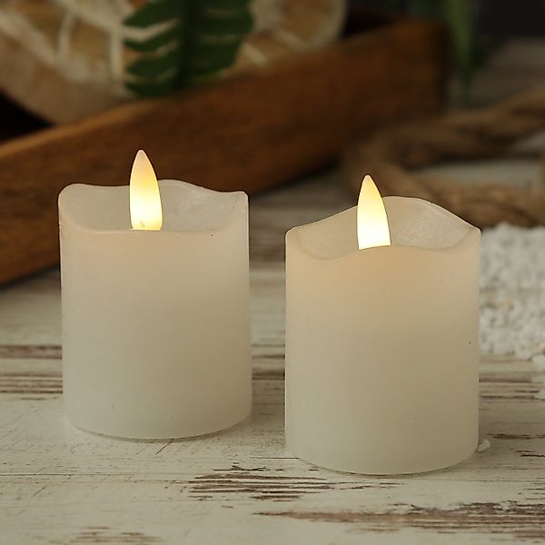MARELIDA LED-Kerze LED Kerzenset Mini Echtwachs günstig online kaufen
