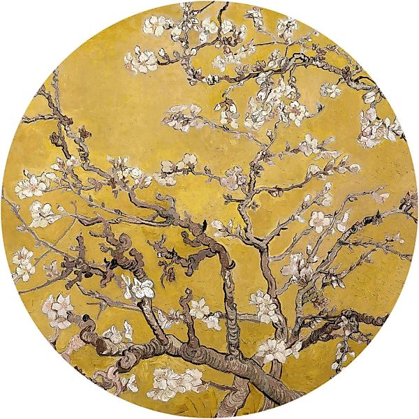 Erfurt Fototapete Vlies Almond Blossom Van Gogh Ochre Ø 140 cm günstig online kaufen