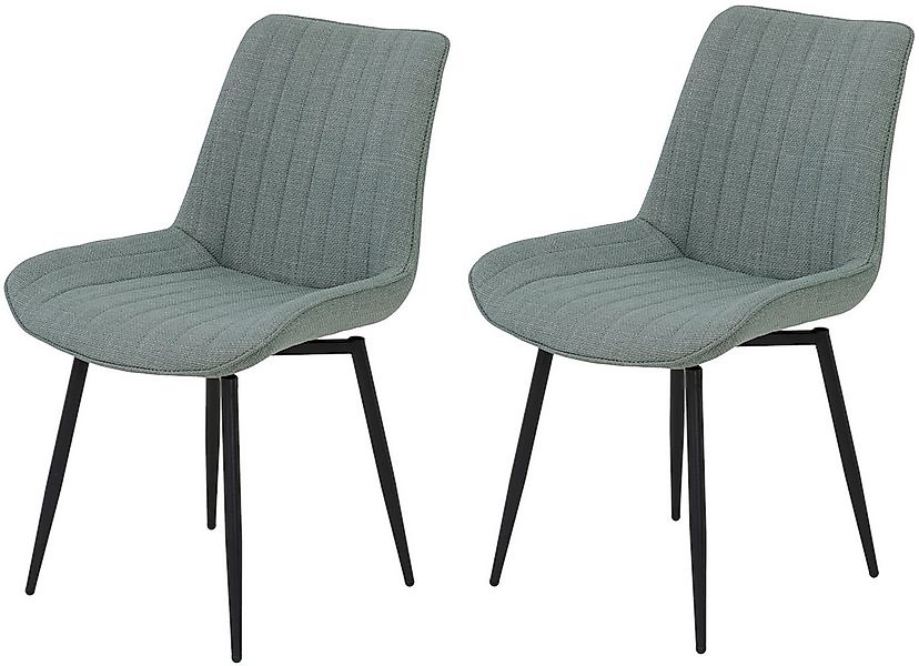 HELA Drehstuhl Vierfußstuhl BERGEN (Set, 2 St), Esszimmerstuhl, XL-Sitzbrei günstig online kaufen