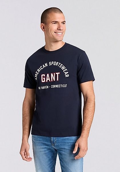 Gant T-Shirt PRINTED GRAPHIC Regular Fit, Rundhals günstig online kaufen