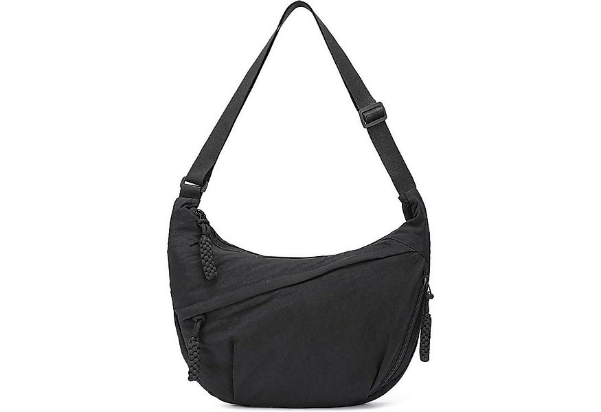 LuxusKollektion Umhängetasche Große Nylon Crossbody Bag Damen Beige Moon Ba günstig online kaufen