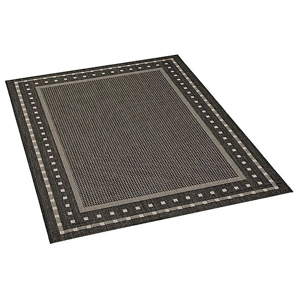 Webteppich Ambiente schwarz B/L: ca. 120x170 cm günstig online kaufen