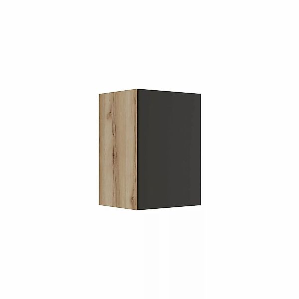 Optifit Oberschrank 40 x 57,6 x 34,6 cm Noah420 Anthrazit Wildeiche NB günstig online kaufen