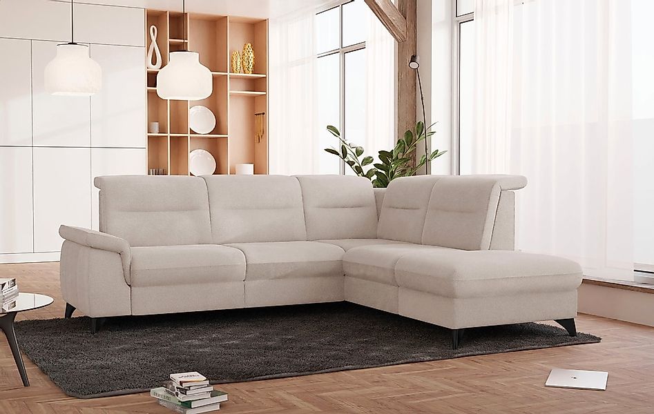 sit&more Ecksofa "Astoria L-Form", wahlweise mit motorischer Relaxfunktion günstig online kaufen