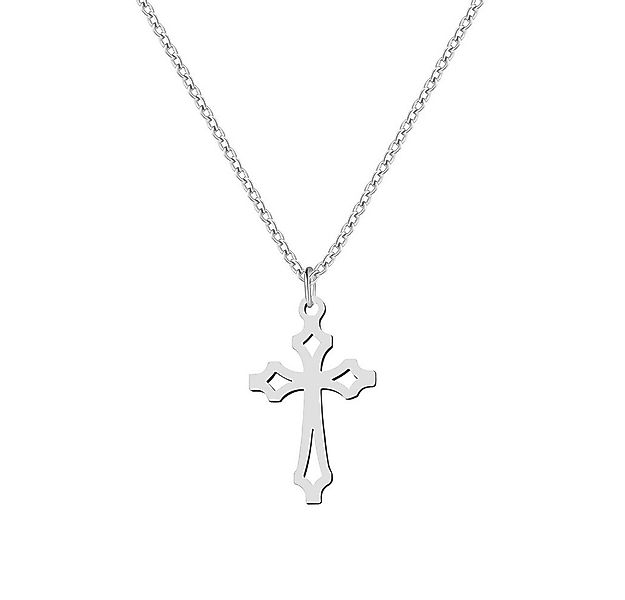 Color Design Kreuzanhänger Kreuz Anhänger SMK-ES-07, aus Edelstahl, inkl. H günstig online kaufen