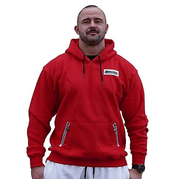 BRACHIAL THE LIFESTYLE COMPANY Kapuzensweatshirt Brachial Hoody "Rude" rot günstig online kaufen