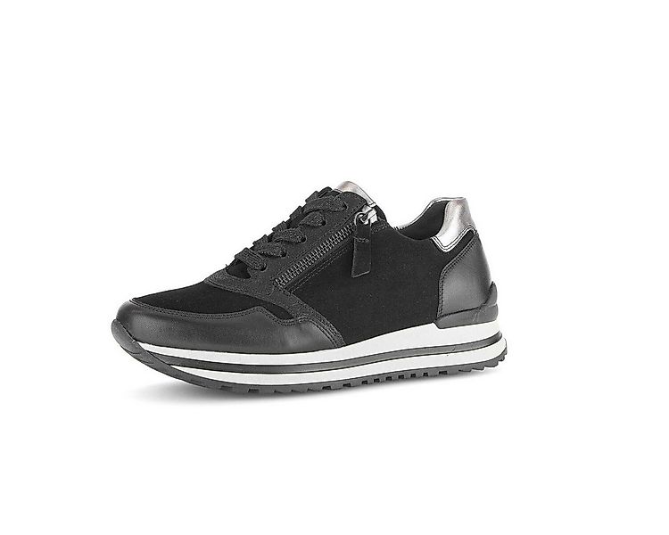 Gabor Sneaker low Materialmix Leder Sneaker günstig online kaufen