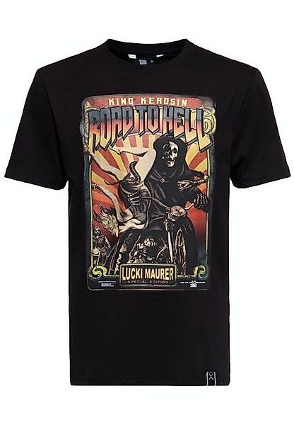 KingKerosin T-Shirt Road to Hell (1-tlg) Lucki Maurer Special Edition günstig online kaufen