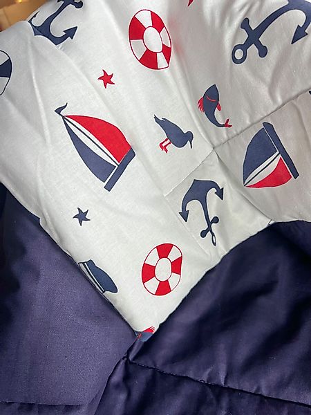 Babydecke Gefütterte Babydecke 80x100cm Waffelpique Tagesdecke günstig online kaufen