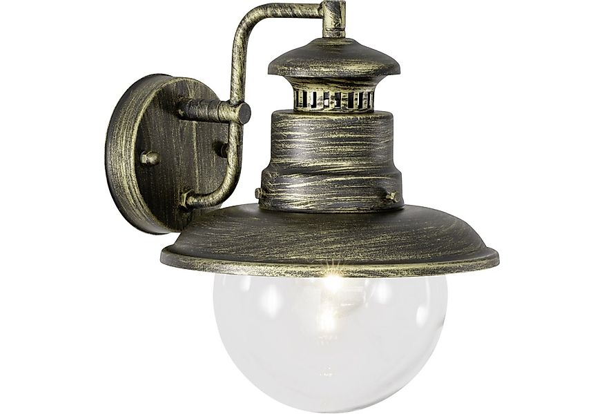 Lightbox Wandleuchte, ohne Leuchtmittel, Wandlampe für Außen, E27 Fassung, günstig online kaufen