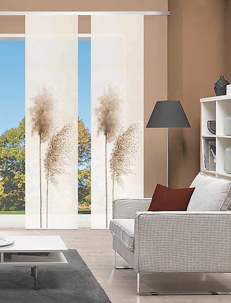 Vision S Schiebegardine "IRLOS 2er SET" Paneelwagen 2 Stk. tlg. Schiebevorh günstig online kaufen