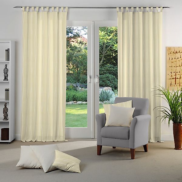 Wirth Vorhang "LANGWASSER" Schlaufen 1 Stk. tlg. günstig online kaufen