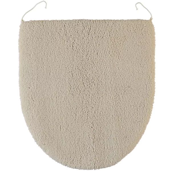 Rhomtuft - Badteppiche Square - Farbe: beige - 42 - Deckelbezug 45x50 cm günstig online kaufen