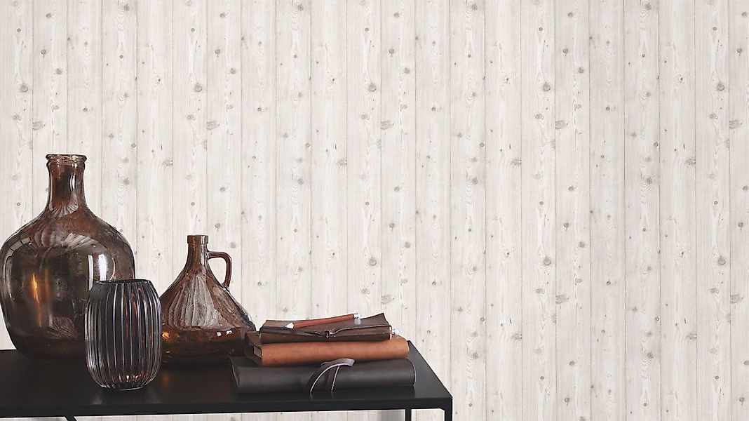 Rasch Papiertapete mit Holzoptik, glatt, Holz, günstig online kaufen