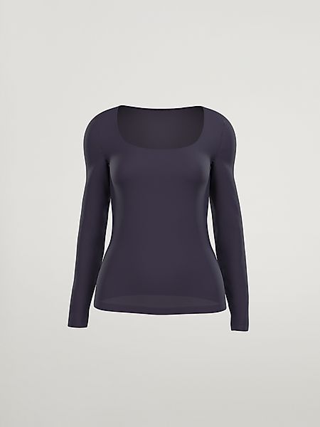 Wolford - Top Long Sleeves, Frau, sapphire blue, Größe: XS günstig online kaufen