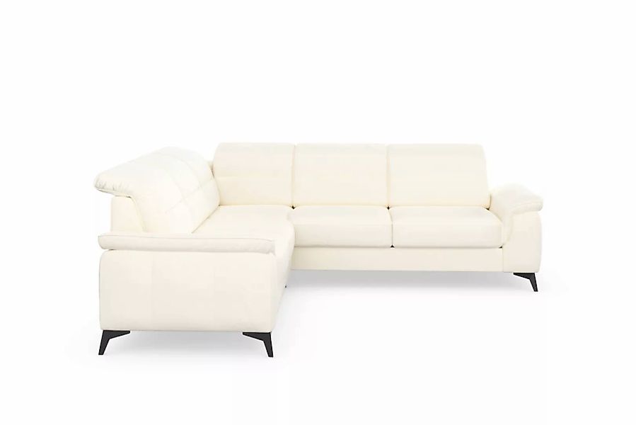 sit&more Ecksofa »Sinatra L-Form«, optinal mit Kopfteilverstellung und Armt günstig online kaufen