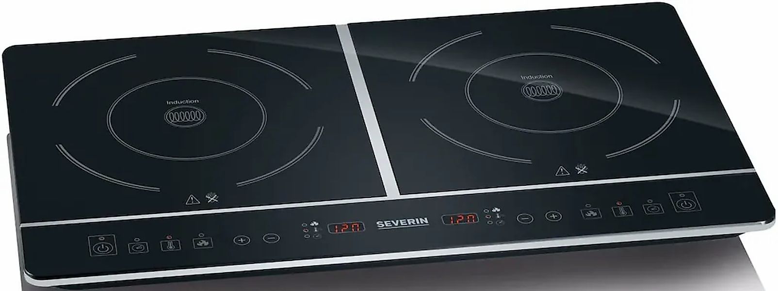 Severin Doppel-Induktionskochplatte "DK 1031" Timerfunktion, automatische T günstig online kaufen