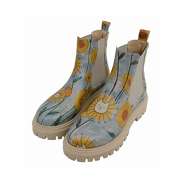 DOGO Chelseaboots "Aura Boots Cat Flower Damen Stiefeletten", Vegan günstig online kaufen