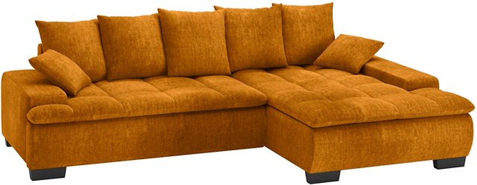 Mr. Couch Ecksofa Haiti II, L-Form, Wahlweise mit Kaltschaum, Bett, Bettkas günstig online kaufen