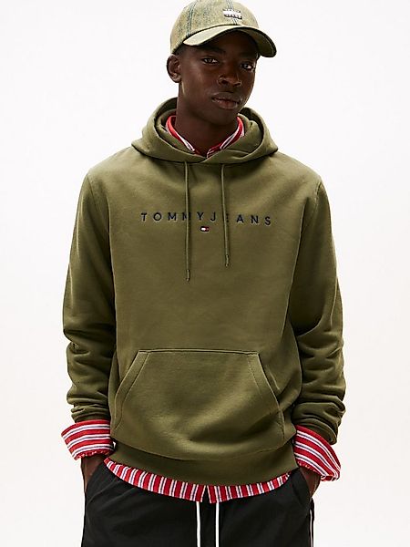 Tommy Jeans Hoodie TJM REG LINEAR LOGO HOODIE EXT mit Logo-Stickerei günstig online kaufen
