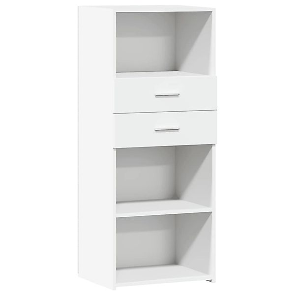 vidaXL Highboard Weiß 50x42,5x124 cm Holzwerkstoff 846173 günstig online kaufen