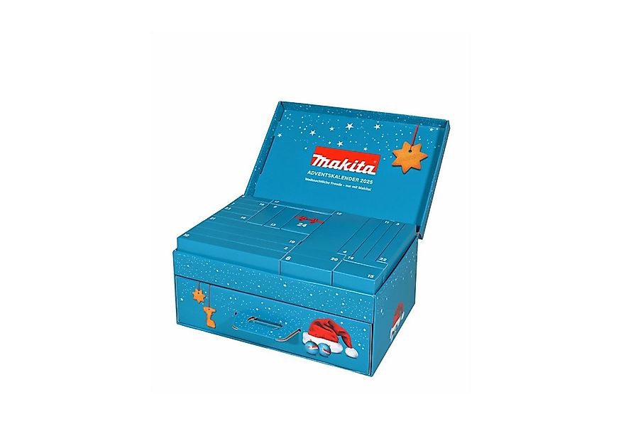 Makita Adventskalender Makita Adventskalender 2025 (P-84800) – 24 Türchen v günstig online kaufen