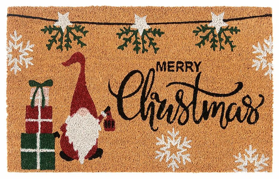 HANSE Home Fußmatte "Kokos Merry Christmas Gifts, Türmatte" rechteckig 15 m günstig online kaufen