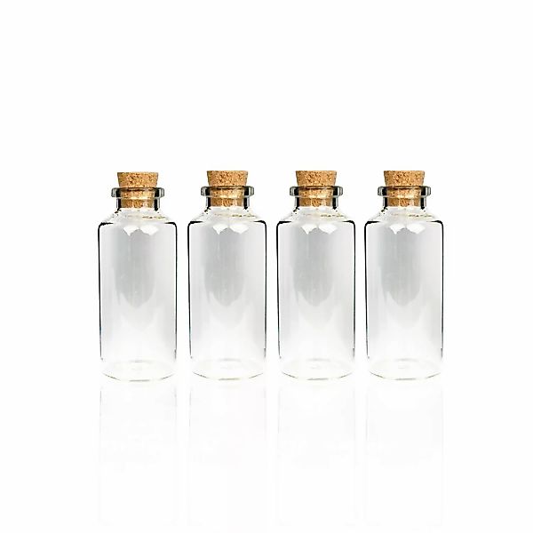 Bestlivings Fläschchen Glas mit Korken Set 10ml 16er Pack günstig online kaufen