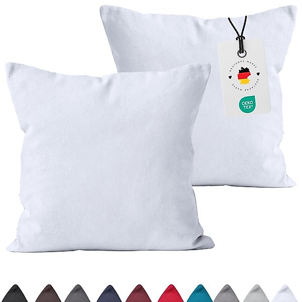 Carpe Sonno Kissenbezug 40x40 40x80 80x80 80x40 2er Set Kissenhülle Mikrofa günstig online kaufen