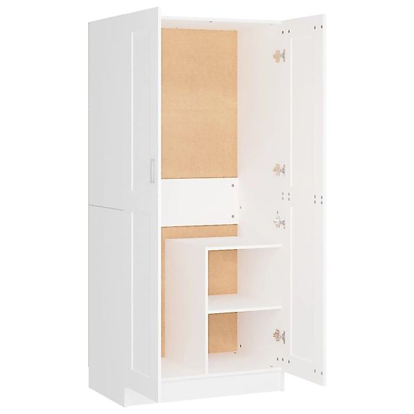 vidaXL Kleiderschrank Weiß 82,5x51,5x180 cm Holzwerkstoff günstig online kaufen