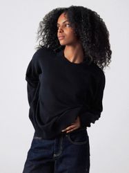 HONEST BASICS Longpullover Boxy-Pullover aus OCS günstig online kaufen