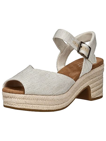 TOMS Pumps Textil Peeptoepumps günstig online kaufen
