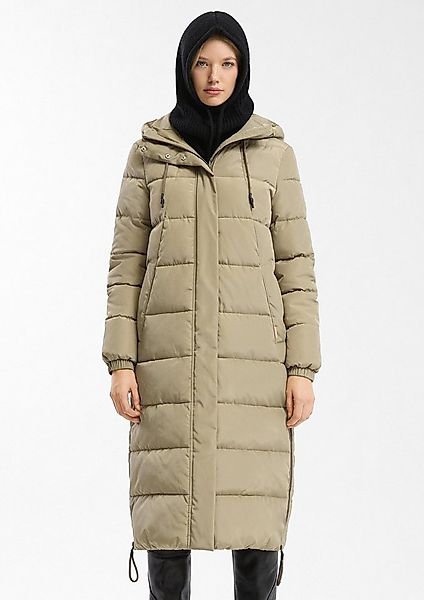 QS Wintermantel Outdoor-Mantel Langer, wärmend wattierter Steppmantel mit K günstig online kaufen