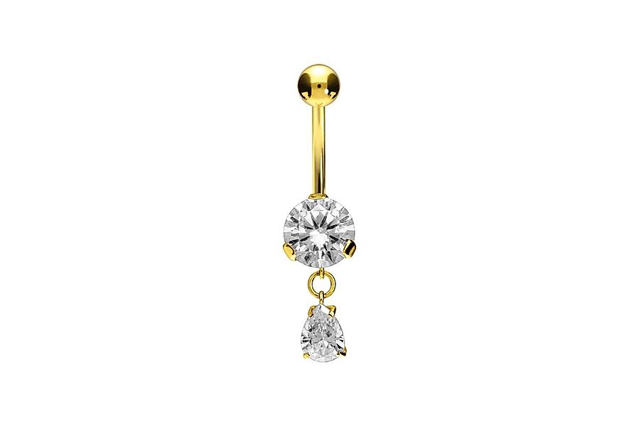 PIERCINGLINE Bauchnabelpiercing Titan Bananabell mit Innengewinde günstig online kaufen