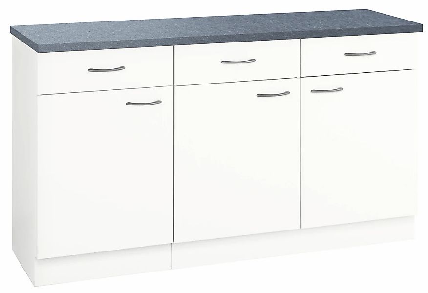 wiho Küchen Unterschrank "Kiel", 150 cm breit, 50 cm tief günstig online kaufen