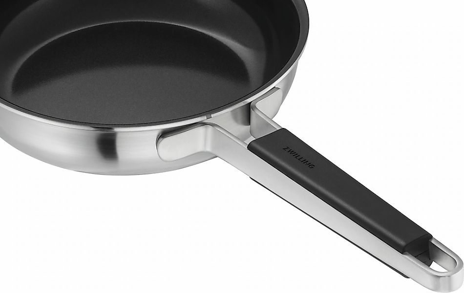 Zwilling Bratpfanne »Pure« Edelstahl 18/10 1 Stk. tlg. Keramikbeschichtung, günstig online kaufen