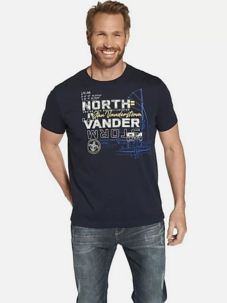 Jan Vanderstorm T-Shirt FRIMANN mit maritimen Druck günstig online kaufen