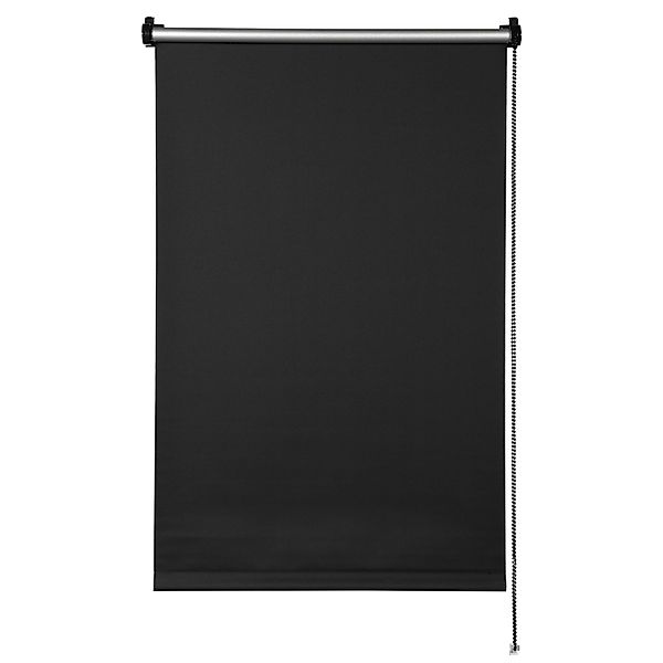 Gardinia Easyfix Rollo Thermo Schwarz 100 cm x 150 cm günstig online kaufen