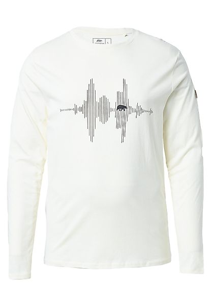 FORSBERG Sweatshirt Longsleeve mit Audiowelle günstig online kaufen
