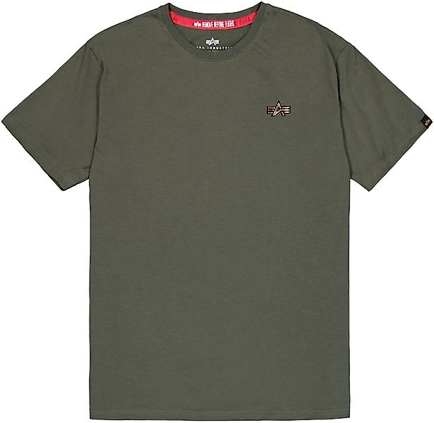 Alpha Industries Rundhalsshirt "3D Small Logo T" günstig online kaufen