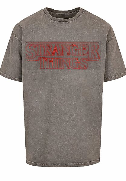 F4NT4STIC T-Shirt "Stranger Things Glow Logo Netflix TV Series", Premium Qu günstig online kaufen