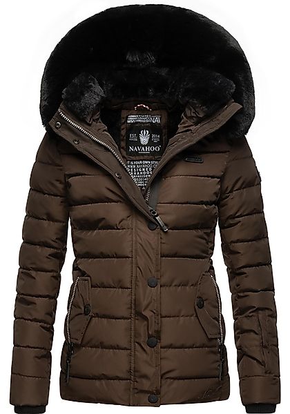 Navahoo Steppjacke "Milianaa" mit Kapuze Edle Winterjacke mit weicher Kunst günstig online kaufen