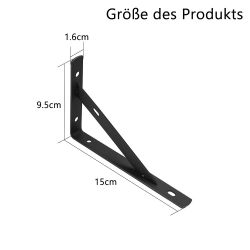 NUODWELL Wandregalhalter 8 Stück Regalhalterungen,90 Grad günstig online kaufen