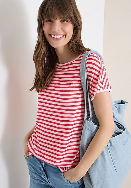 Cecil Rundhalsshirt Jersey günstig online kaufen